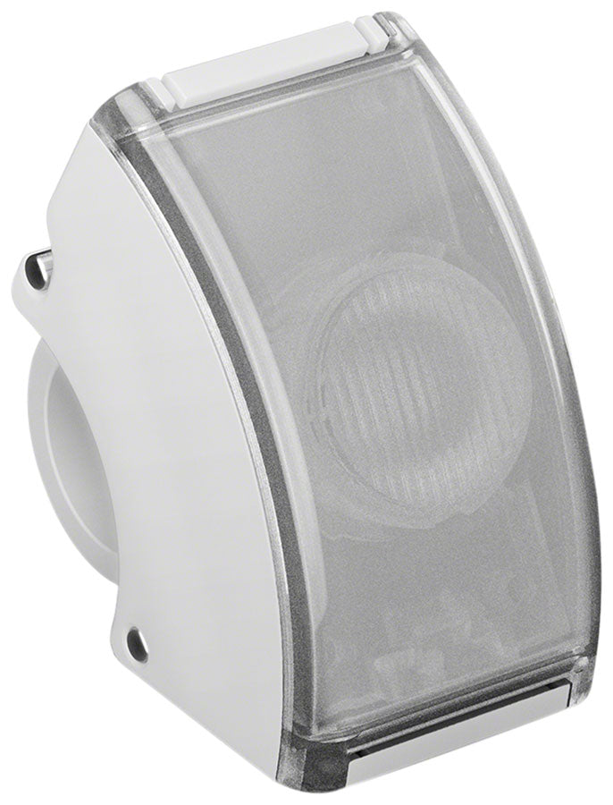 Bookman Curve Headlight - Rechargable, White/White