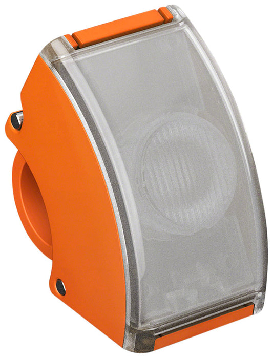 Bookman Curve Headlight - Rechargable, Orange