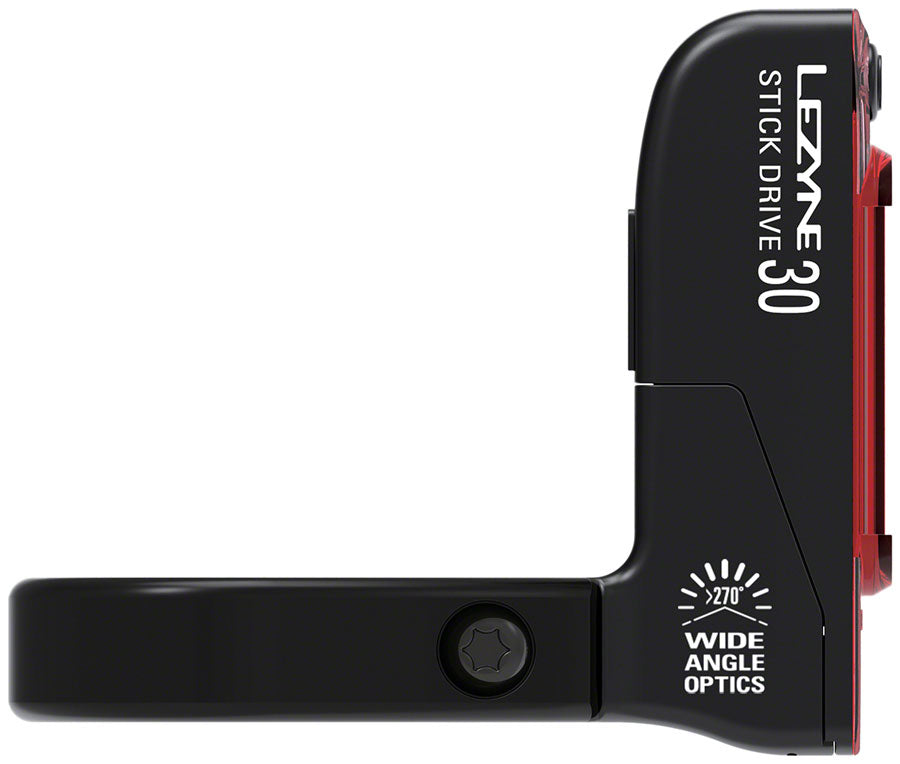 Lezyne Stick Drive SC Rechargable Taillight - Seatpost Mount, Black