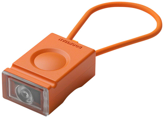 Bookman Block Headlight - Rechargable, Orange