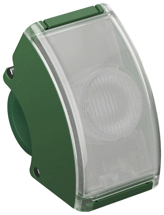 Bookman Curve Headlight - Rechargable, Green