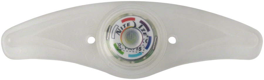 Nite Ize SpokeLit Disc-O Select: 2-Pack, Multi-Color LED