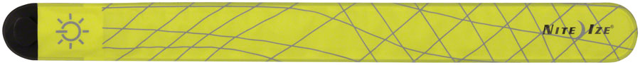 Nite Ize SlapLit LED Bracelet with Wavy Grid: Neon Yellow