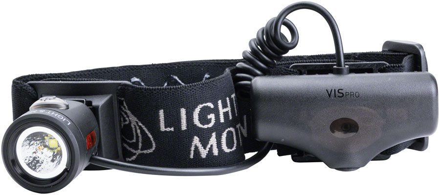 Light and Motion Vis 360 Pro Adventure Rechargeable Headlight and Taillight Set: Black