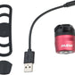 MSW HLT-017 Cricket USB Headlight Red