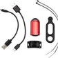 MSW Tigermoth 500 USB Lightset, 500 Lumen Headlight and 20 Lumen Taillight, Black