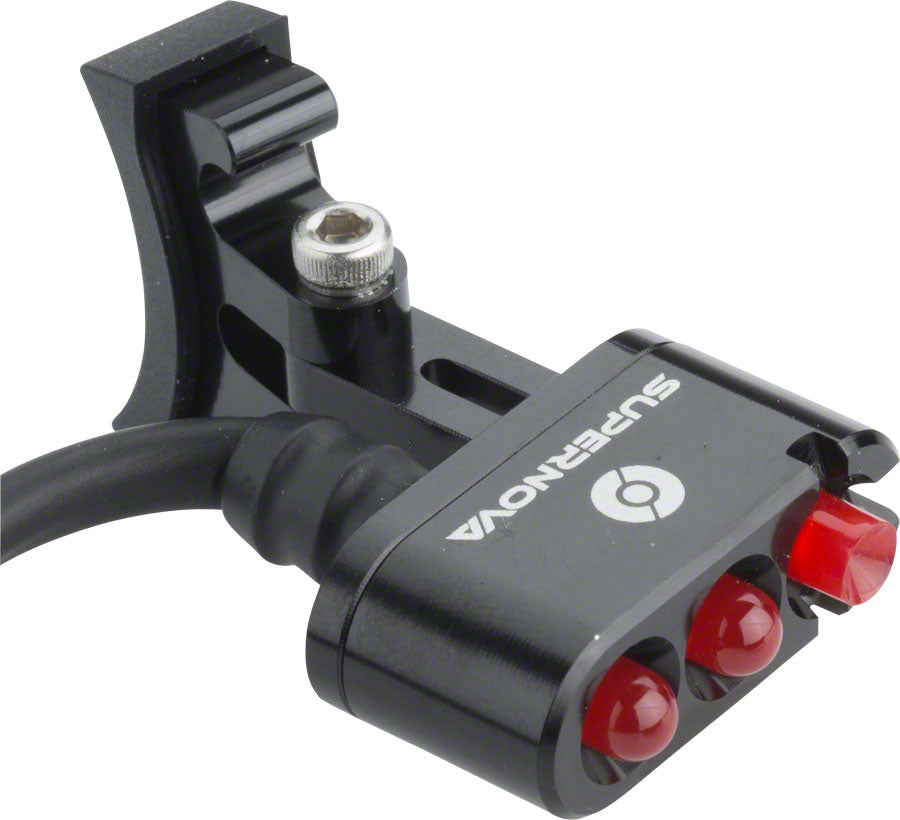 Supernova E3 2 Taillight: Seatpost Mount, AC Current, Black