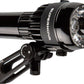 Supernova QR Fork Mount Light Bracket for Airstream Headlight - Black