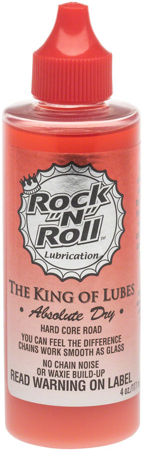 Rock N Roll Absolute Dry Lubricant, 4 Oz, Squeeze Bottle