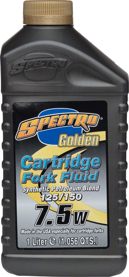 Golden Spectro 7.5 Weight 125/150 Fork Oil, 1 Liter