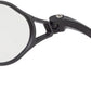 MSW Handlebar Mirror - Flat Bar, Left Side, HD Glass Lens