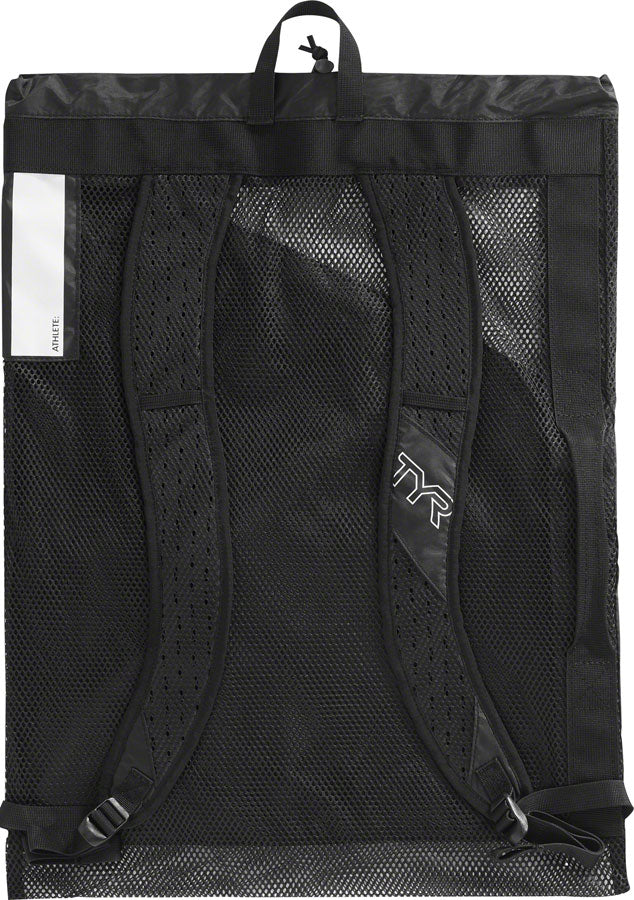 TYR Elite Team Mesh Backpack - 40L, Black