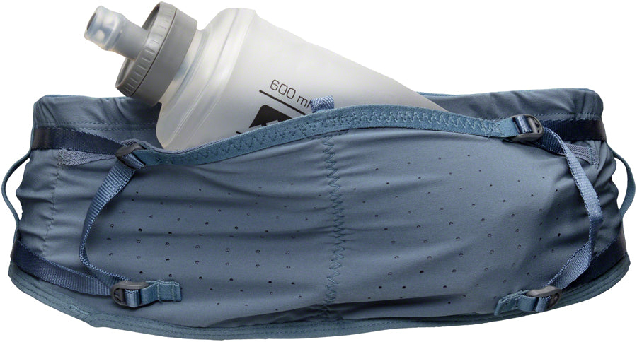 Nathan VaporHowe Waist Pak Hydration Belt - includes 20oz Soft Flask, Blue Mirage/Lupine, Women's, 2X-Small/X-Small
