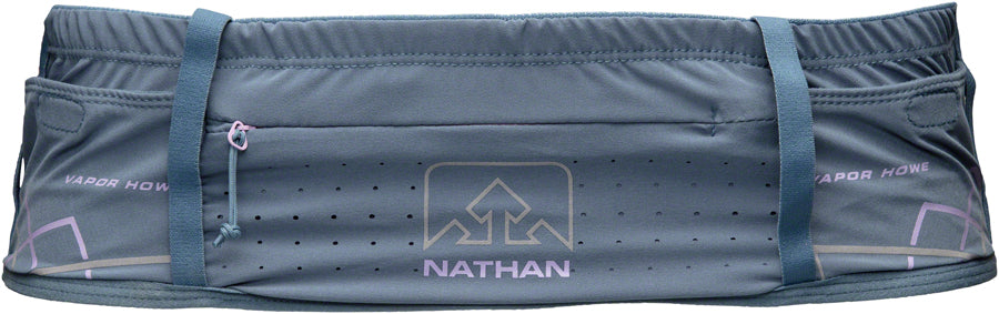 Nathan VaporHowe Waist Pak Hydration Belt - includes 20oz Soft Flask, Blue Mirage/Lupine, Women's, 2X-Small/X-Small