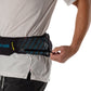 Nathan Pinnacle Running Belt - Black/Blue, 2X-Small/X-Small