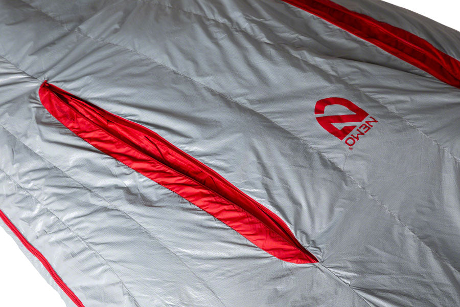 NEMO Kayu 15 800fill Down Long Mens Sleeping Bag - Titan/Smoke