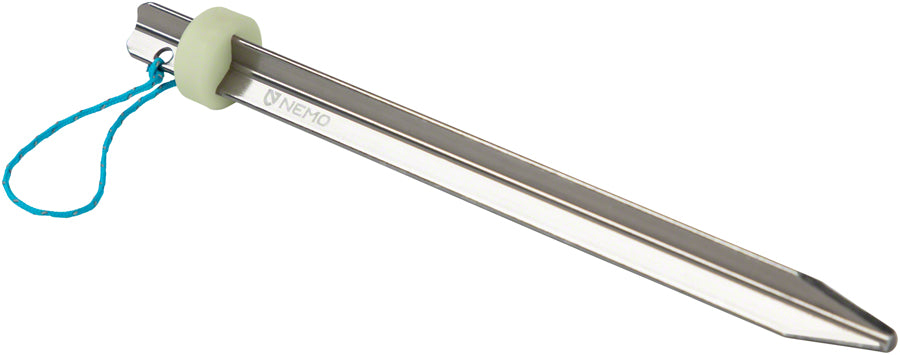 Nemo Sweepstake Tent Stake - 6-Pack, Aluminum