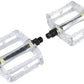 Odyssey Grandstand V2 PC Pedals - Platform, Composite/Plastic, 9/16", Clear
