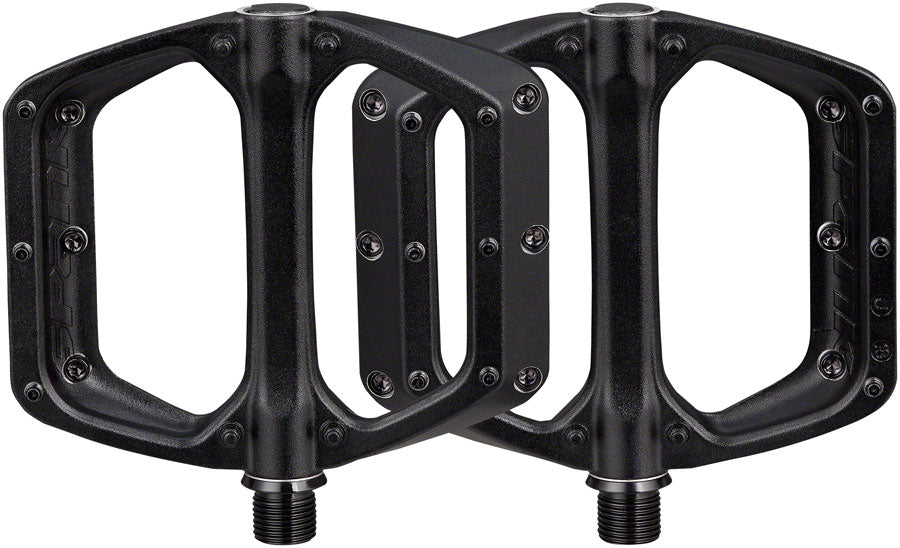 Spank Spoon DC Aluminum Flat/Platform Pedals 9/16" Black