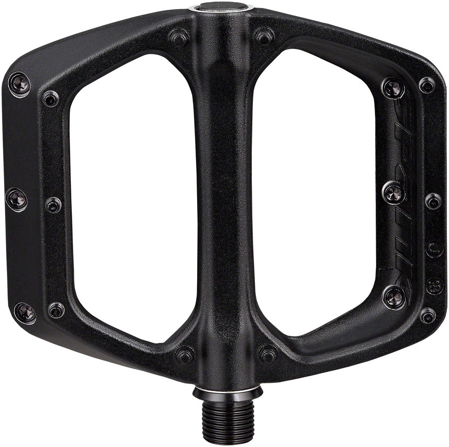 Spank Spoon DC Aluminum Flat/Platform Pedals 9/16" Black