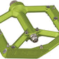 Spank Spike Aluminum Flat/Platform Pedals 9/16" Green