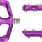 Wolf Tooth Waveform Pedals Flat/Platform Pedals 9/16" Purple