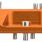 Wolf Tooth Waveform Pedals Flat/Platform Pedals 9/16" Orange