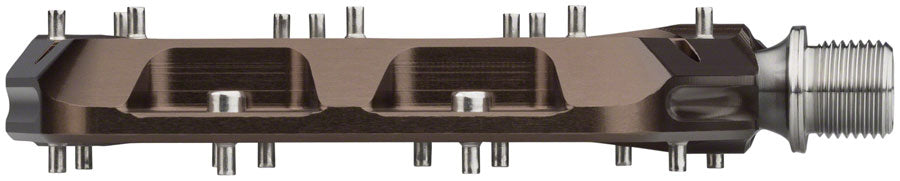 Wolf Tooth Waveform Pedals Flat/Platform Pedals 9/16" Brown