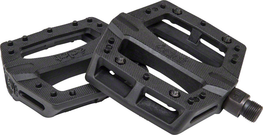 Eclat Contra Pedals - Platform, Composite, 9/16", Black