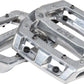 Eclat Slash Aluminum Raw Flat/Platform Pedals 9/16" Gray