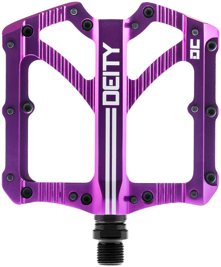 Deity Components DEITY Bladerunner Flat/Platform Pedals 9/16" Purple