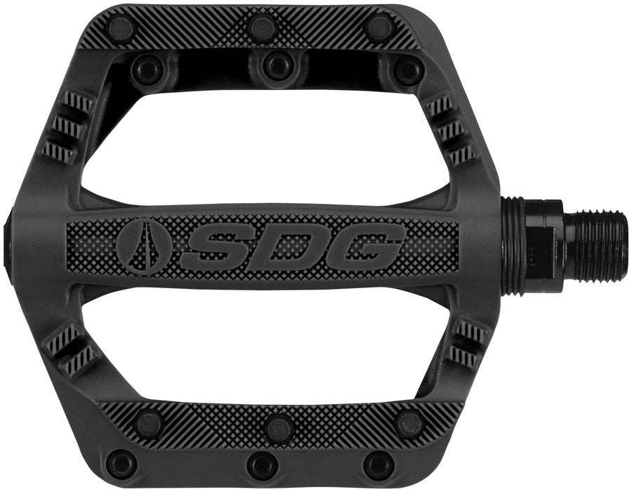 SDG Slater Kids Pedals - Platform, Composite/Plastic, 9/16", Black