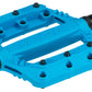 SDG Slater Kids Composite Plastic Cyan Flat/Platform Pedals 9/16" Blue