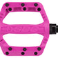 SDG Slater Kids Composite Plastic Neon Flat/Platform Pedals 9/16" Pink