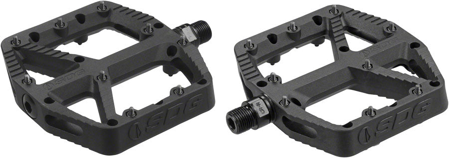 SDG Comp Pedals - Platform, Composite , 9/16" , Black