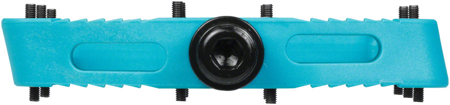 SDG Comp Composite Turquoise Flat/Platform Pedals 9/16" Blue