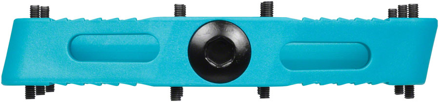 SDG Comp Composite Turquoise Flat/Platform Pedals 9/16" Blue