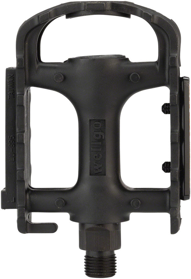 Fyxation Gates Pedals Toe Clip Pedals 9/16" White