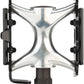 Dimension Mountain Compe Pedals - Platform, Aluminum, 9/16", Black/Silver