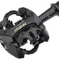 MSW Flash II Pedals - Dual Sided Clipless, Aluminum, 9/16", Black