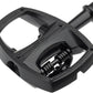 MSW Flip II Pedals - Single Side Clipless with Platform, Aluminum, 9/16", Black