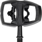 MSW Flip II Pedals - Single Side Clipless with Platform, Aluminum, 9/16", Black