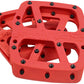 E*thirteen Base Pedals Flat/Platform Pedals 9/16" Red
