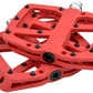 E*thirteen Base Pedals Flat/Platform Pedals 9/16" Red