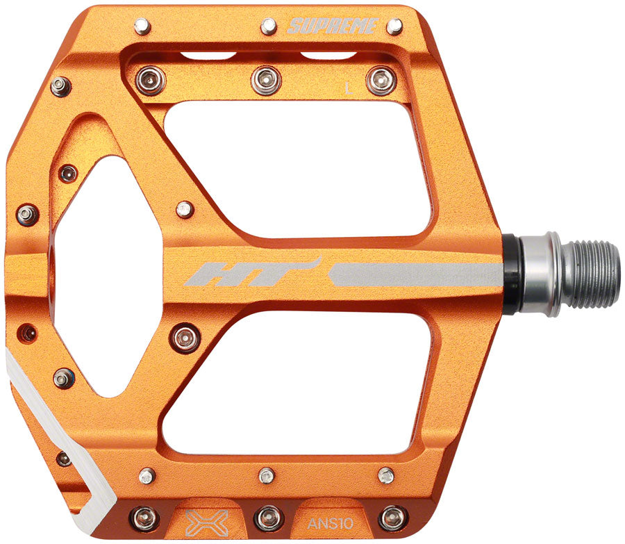 HT Components ANS10 Pedals - Platform, Aluminum, 9/16", Orange