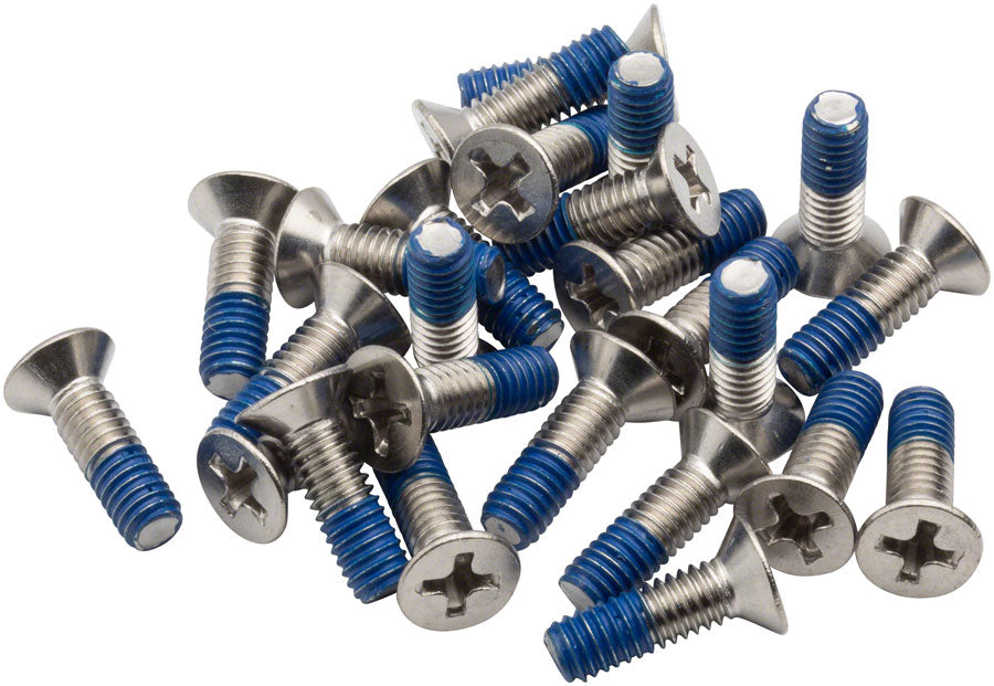 BikeFit Cleat Screws - 4-hole, Speedplay Compatible, 13mm, 25-pack