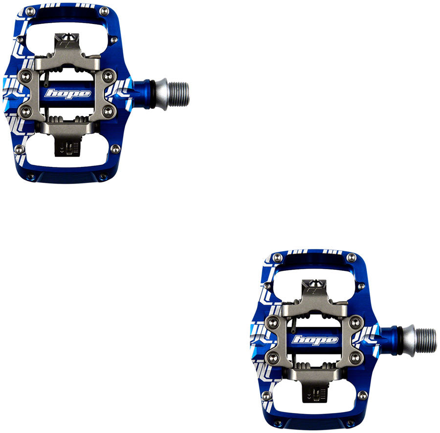 Hope Union TC Pedals Clipless Pedals 9/16" Blue