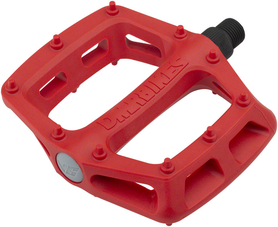 DMR V6 Pedals Flat/Platform Pedals 9/16" Red