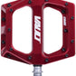 DMR Vault Pedals Flat/Platform Pedals 9/16" Red