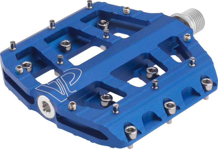VP Components Vice Trail Pedals Flat/Platform Pedals 9/16" Blue